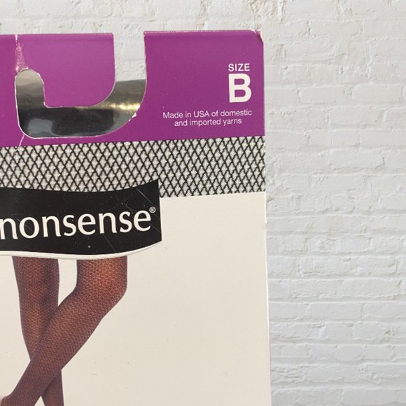 NO NONSENSE -- Tights, Micro-Mesh, Black, Control Top, Sheer, Fishnet - Picture 3 of 5